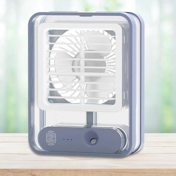 Mini Ventilador Humidificador Pequeno Ventilador - HIGA Imagem de Mini Ventilador Humidificador Pequeno Ventilador
