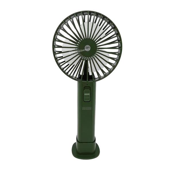 Imagem de Mini Ventilador Mesa Mão 2 Velocidades Reforçado Vento Forte Turbo DP7633