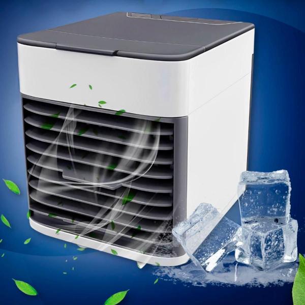 Imagem de Mini Ventilador Portátil Ar Condicionado E Umidificador