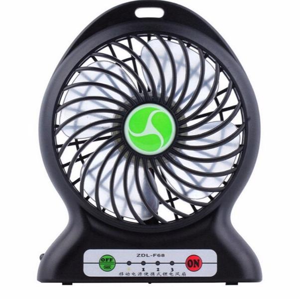 Imagem de Mini Ventilador Portatil Bateria RecarregÁvel 3 Velocidades