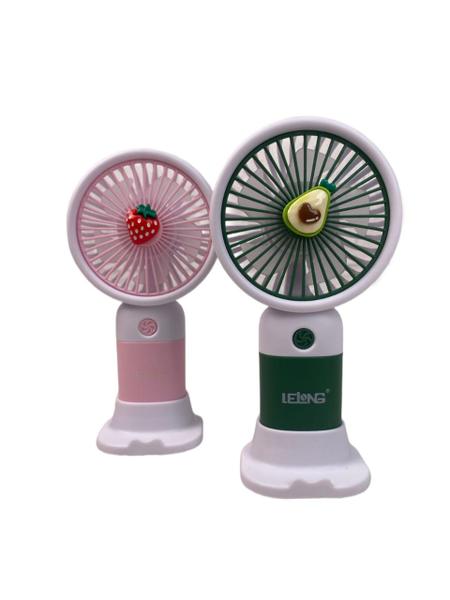 Imagem de Mini Ventilador Portátil de Mão e Mesa LELONG LE-755