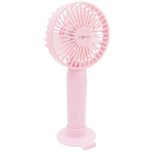 Imagem de Mini Ventilador Portátil de Mão Recarregável Cílios