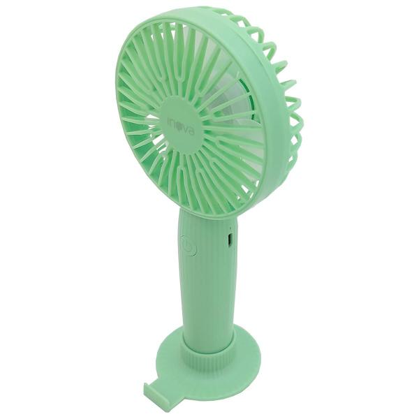 Imagem de Mini Ventilador Portátil de Mão Recarregável Cílios