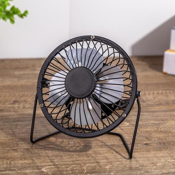 Imagem de Mini Ventilador Portátil Preto Aço