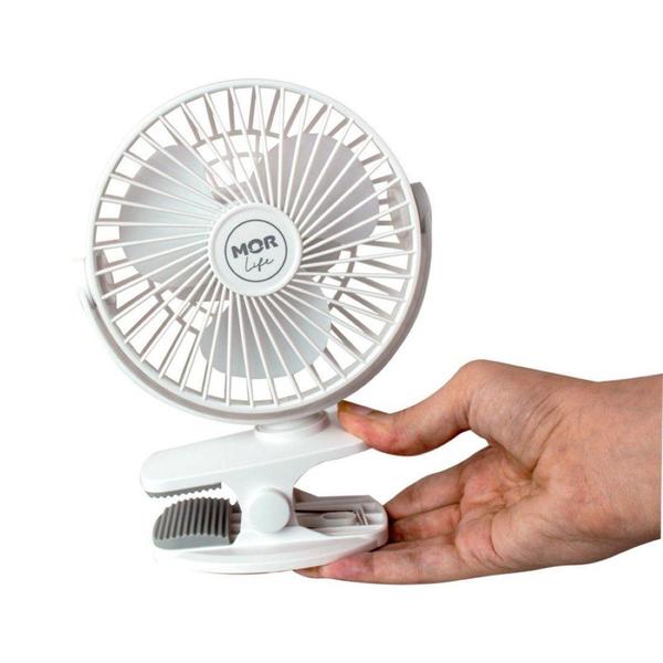 Imagem de Mini Ventilador Portátil Recarregável 360º Graus - Mor