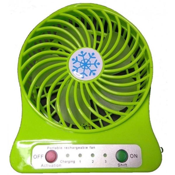 Imagem de Mini Ventilador Portátil Recarregável Lelong LE-779