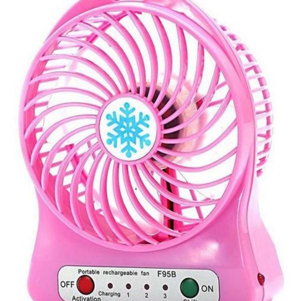 Imagem de Mini Ventilador Portátil Recarregável Lelong LE-779