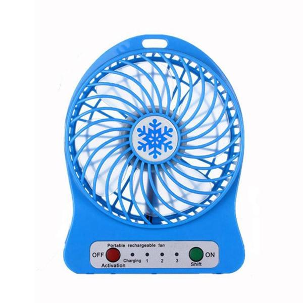 Imagem de Mini Ventilador Portátil Recarregável  Usb 3 Vel F95 Fan