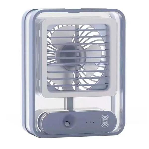 Imagem de Mini Ventilador Portátil Umidificador Led 3 Velocidades - Fan