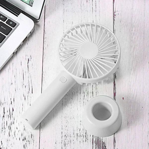 Imagem de Mini Ventilador Portatil Usb Recarregavel 3 Velocidades