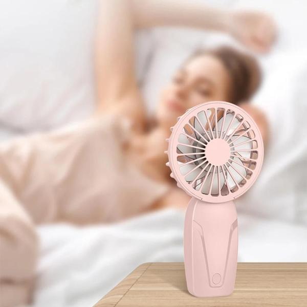 Imagem de Mini Ventilador Portátil USB Recarregável - Leve e Bonito