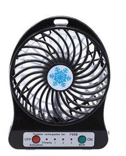 Imagem de Mini Ventilador recarregável USB Portátil Mini Fan 207861 Preto - Portable fan