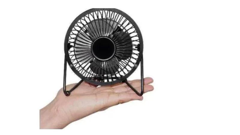 Imagem de Mini Ventilador Usb Computador Balcão Mesa Leve E Compacto