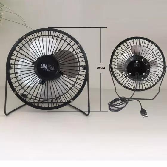 Imagem de Mini Ventilador Usb De Mesa 5V Silencioso Ajustável - Ls-904