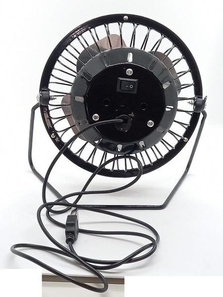 Imagem de Mini Ventilador USB de Mesa Articulavel - Preto