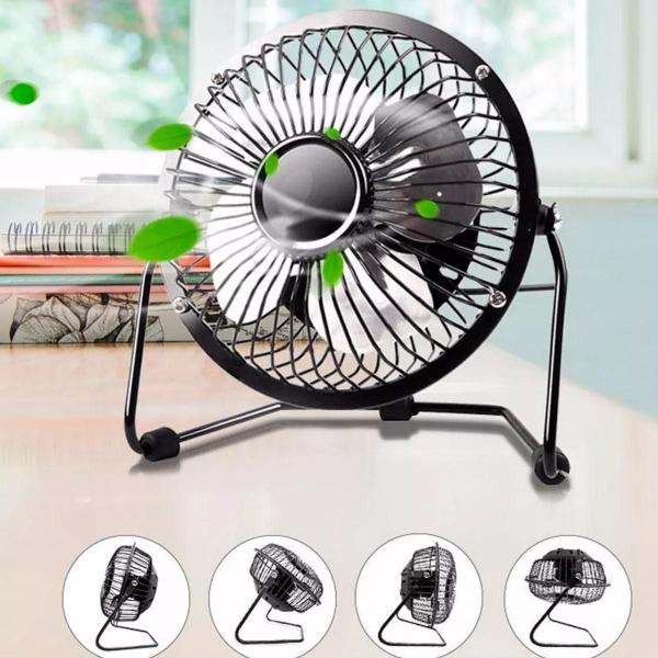 Imagem de Mini Ventilador Usb De Mesa Premium Potente E Silencioso