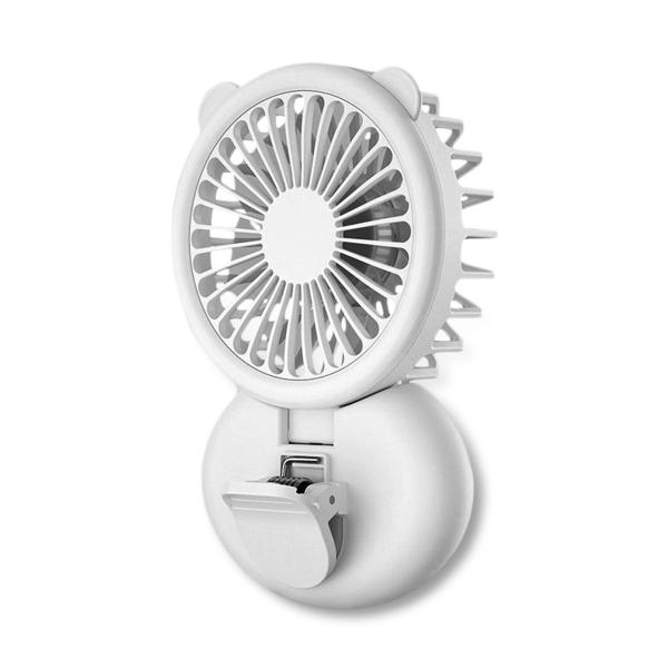 Mini Ventilador Usb Potente Ring Light Led Iluminado portátil - MADE BASICS Imagem de Mini Ventilador Usb Potente Ring Light Led Iluminado portátil