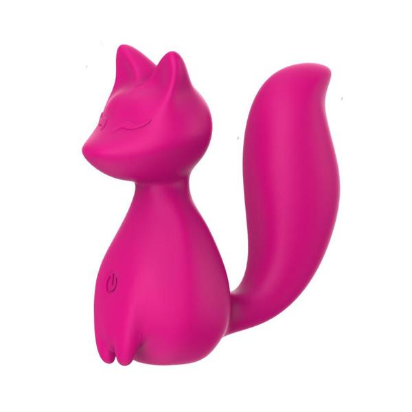 Imagem de Mini Vibrador Discreto Clitoriano em Formato de Raposa em Silcone