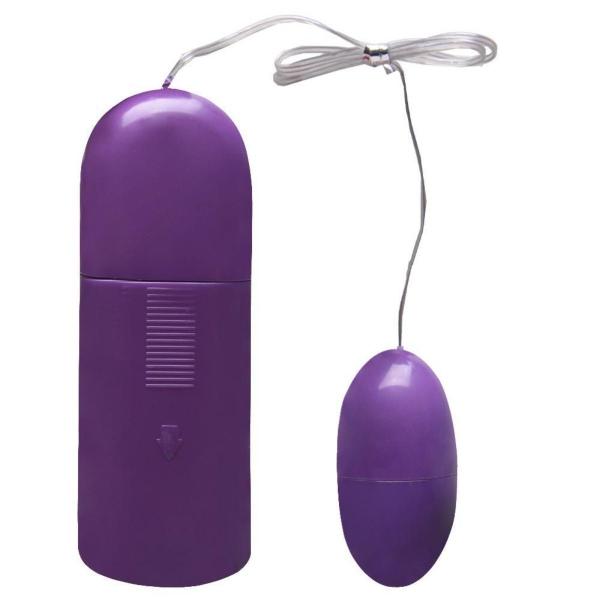 Imagem de Mini Vibrador Feminino Bullet Multivelocidades 5 x 2 cm Roxo