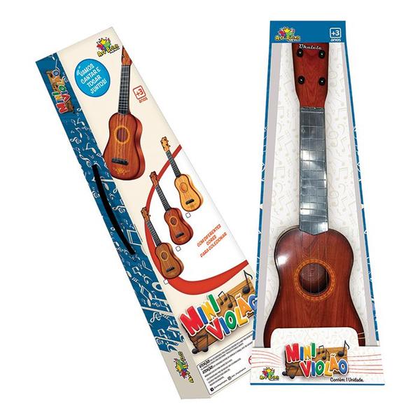 Imagem de Mini Violão Infantil Com Corda E Palheta