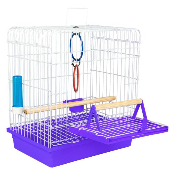 Mini Viveiro Para Calopsita Lilás Pet Piu Jel Plast Imagem de Mini Viveiro Para Calopsita Lilás Pet Piu Jel Plast
