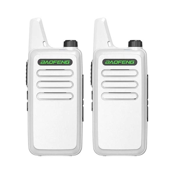 Imagem de Mini Walkie Talkies Portáteis Baofeng BF-T20 (2 Unidades) - Carregamento USB e VOX