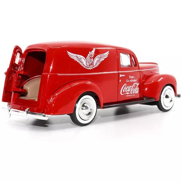 Imagem de Miniatura 1/24 Ford Sedan Cargo Van 1940 Coca Cola Metal