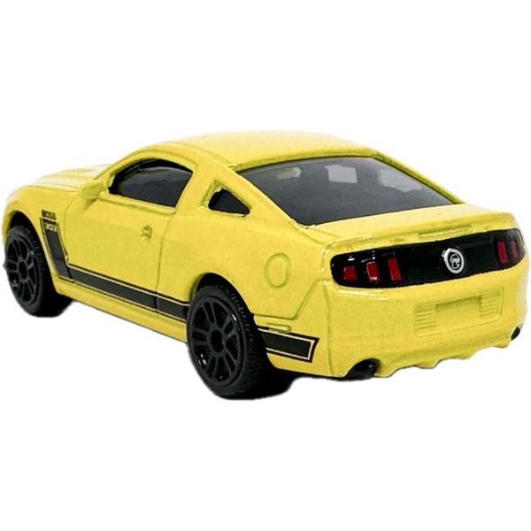 Imagem de Miniatura - 1:59 - Ford Mustang Boss 302 - Amarelo - Racing Sports Premium - Majorette 212052793STB