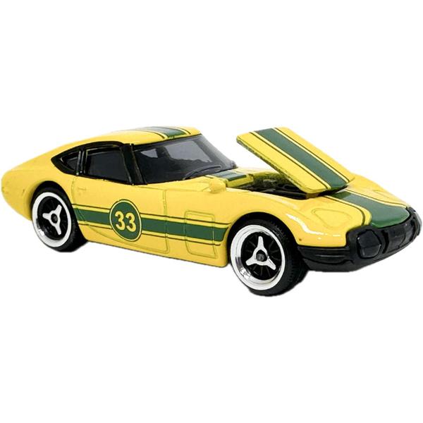 Imagem de Miniatura - 1:59 - Toyota 2000 Gt - Amarelo - Racing Sports Premium - Majorette 212052793STB