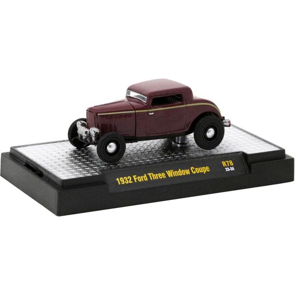 Imagem de Miniatura - 1:64 - 1932 Ford Three Window - Auto-Thentics R78 - M2 Machines