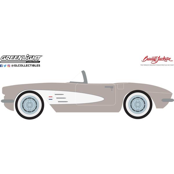 Imagem de Miniatura - 1:64 - 1961 Chevrolet Corvette Convertible Lot 1041 - Barrett-Jackson 13 - Greenlight 37300