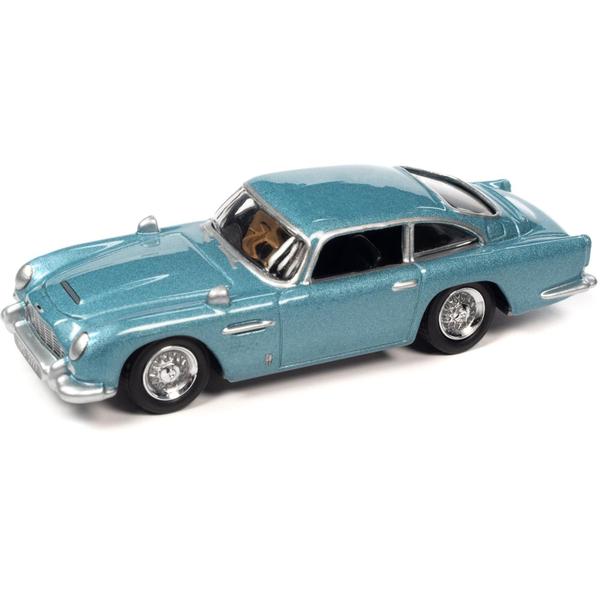 Imagem de Miniatura - 1:64 - 1966 Aston Martin DB5 - Azul - Classic Gold - Johnny Lightning - JLCG031A