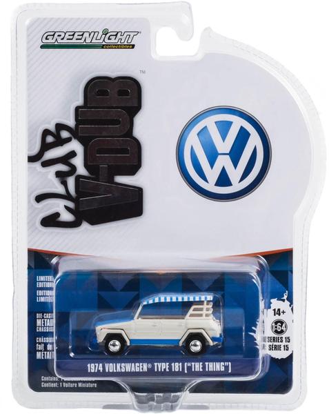 Imagem de Miniatura - 1:64 - 1974 Volkswagen Thing Type 181 Acapulco Thing - Club Vee-Dub 15 - Greenlight 36060