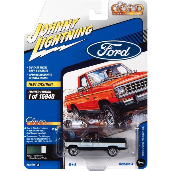 Imagem de Miniatura - 1:64 - 1983 Ford Ranger XL - Classic Gold Collection - Johnny Lightning JLCG027