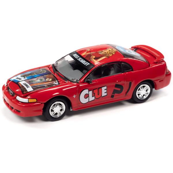 Imagem de Miniatura - 1:64 - 2000 Ford Mustang Clue - Pop Culture - Johnny Lightning JLPC006