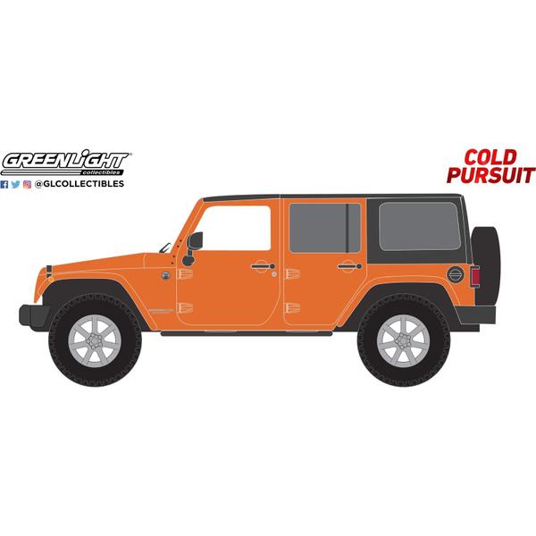 Imagem de Miniatura - 1:64 - 2010 Jeep Wrangler Unlimited - Cold Pursuit - Hollywood 40 - Greenlight 62010