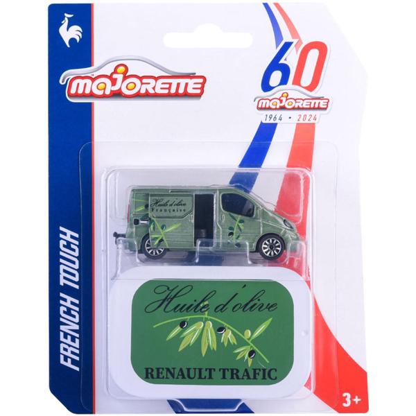 Imagem de Miniatura - 1:64 - Renault Traffic Huile d'Olive - French Touch Deluxe - Majorette 212055013