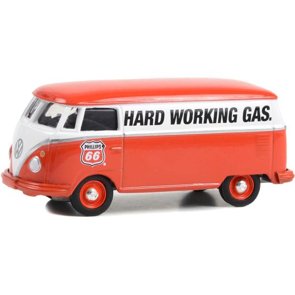 Imagem de Miniatura - 1:64 - Volkswagen Type 2 Panel Van Phillips 66 Service - Running On Empty 16 - Greenlight 41160