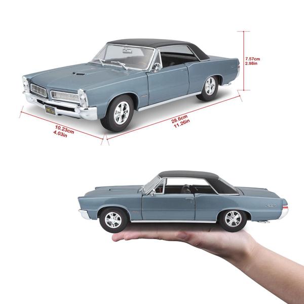 Imagem de Miniatura 1965 Pontiac GTO - Azul - Miniatura em Metal 1:18