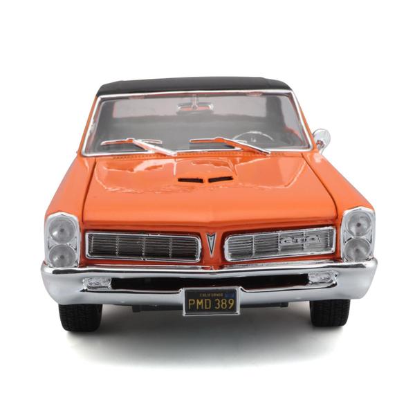 Imagem de Miniatura 1965 Pontiac GTO - Laranja - Miniatura em Metal 1:18