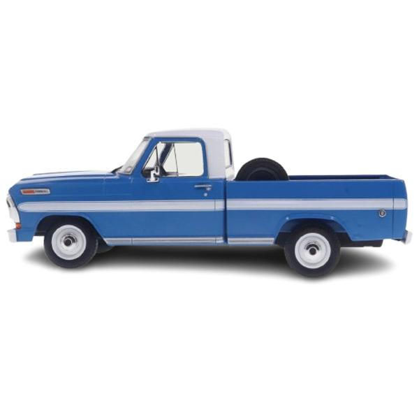 Imagem de Miniatura 1971 Ford F-100 Pick Up California Classics 1/24 (Azul) - California Toys