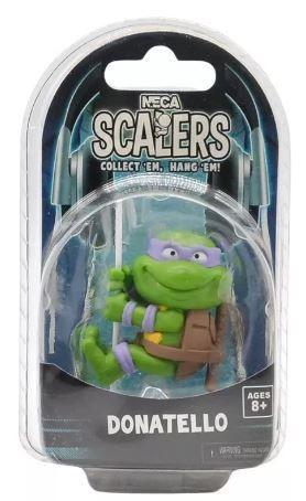 Imagem de Miniatura action figure tartarugas ninja scalers neca - leonardo