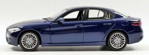 Imagem de Miniatura Alfa Romeo Giulia 2016 Azul Burago 1/24