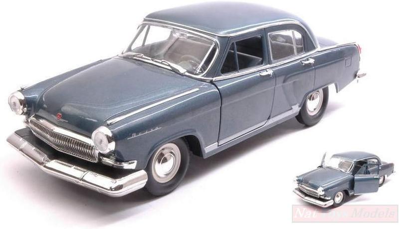 Imagem de Miniatura Antiga 1/24 GAZ-21 Russian 1970 Lucky Models