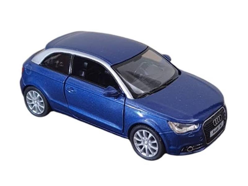 Imagem de Miniatura Audi A1 2010 Kinsmart 1:32 Metal e Fricção Azul