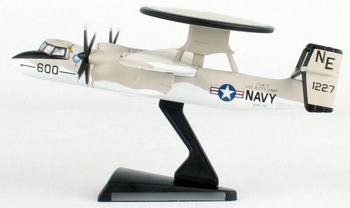 Imagem de Miniatura Avião Vigilância E-2c Hawkeye Vaw-116 Daron 1/145