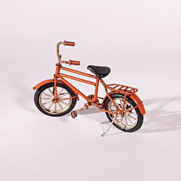 Imagem de Miniatura Bicicleta Decorativa Laranja