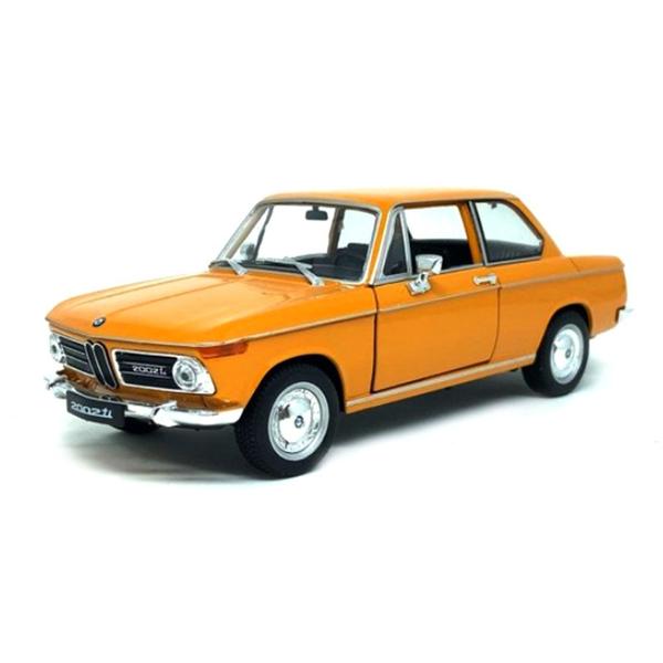 Imagem de Miniatura BMW 2002 TI Laranja Welly 1/24