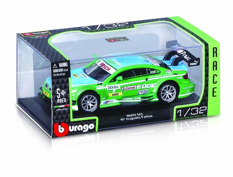 Imagem de Miniatura Bmw M3 - Augusto Farfus Verde - 1:32 - Bburago