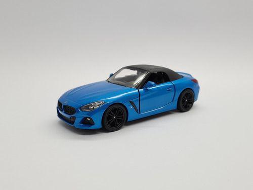 Imagem de Miniatura Bmw Z4 Azul Metal Kinsmart 1:34